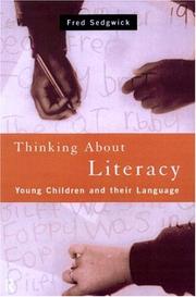 Thinking about literacy : young children and their language