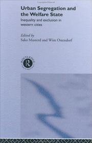 Urban segregation and the welfare state : inequality and exclusion in western cities