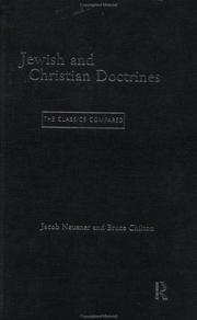 Cover of: Jewish and Christian Doctrines: The Classics Compared