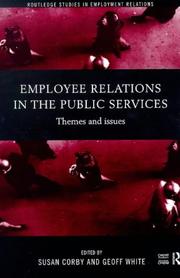 Employee relations in the public services : themes and issues