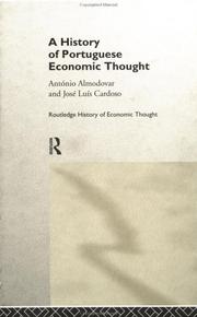Cover of: A History of Portuguese Economic Thought by Anton Almodovar