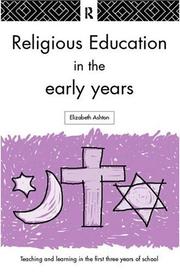 Religious education in the early years