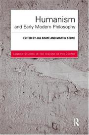 Humanism and early modern philosophy