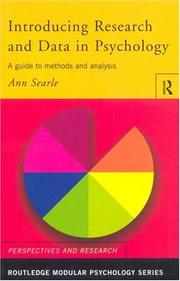 Introducing research and data in psychology : a guide to methods and analysis