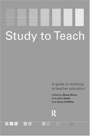 Study to teach : a guide to studying in teacher education