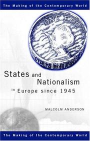 Cover of: States and Nationalism in Europe Since 1945 (The Making of the Contemporary World)