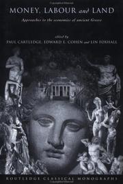 Money, labour and land : approaches to the economies of ancient Greece