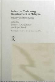 Industrial technology development in Malaysia : industry and firm studies