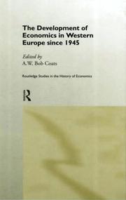 The development of economics in Western Europe since 1945