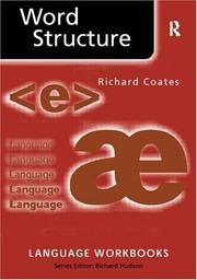 Word Structure (Language Workbooks) by Richard Coates