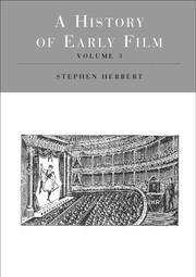 Cover of: A history of early film