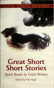 Cover of: Great Short Short Stories by Paul Negri