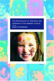 The psychology of teaching and learning in the primary school