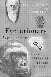 Cover of: Evolutionary Psychiatry: A New Beginning