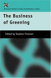 The business of greening