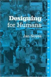 Cover of: Designing for humans