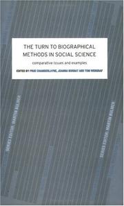 The turn to biographical methods in social science : comparative issues and examples