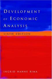 Development of economic analysis