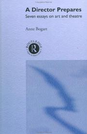 Cover of: A director prepares by Anne Bogart