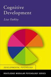 Cover of: Cognitive development by Lisa Oakley