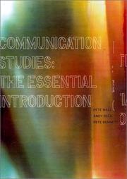 Cover of: Communication studies: the essential introduction
