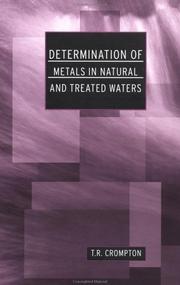 Determination of metals in natural and treated waters