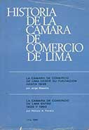 Cover of: Historia de la Cámara de Comercio de Lima: La Cámara de Comercio de Lima desde su fundación hasta 1938