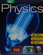 Cover of: Holt physics