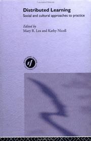 Cover of: Distributed Learning by Mary R. Lea