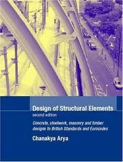 Design of structural elements by Chanakya Arya