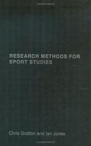 Research methods for sport studies by Jones, Ian