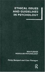 Ethical issues and guidelines in psychology