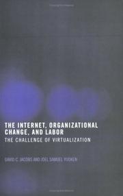 Cover of: The Internet, Organizational Change and Labor: The Challenge of Virtualization