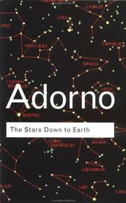The Stars Down to Earth by Theodor W. Adorno