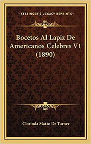 Cover of: Bocetos al lápiz de americanos celebres: V.1: V.1