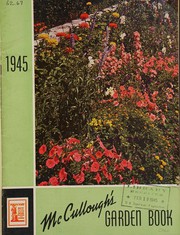 Cover of: McCullough's garden book, 1945