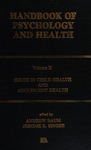 Cover of: Issues in child health and adolescent health