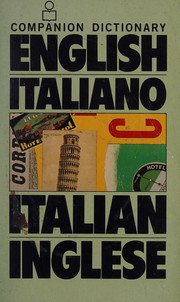 Cover of: English-Italiano, Italian-Inglese Dictionary (Companion Dictionaries)