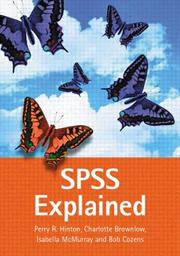 Cover of: SPSS explained