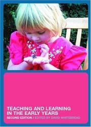 Teaching and learning in the early years
