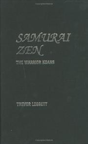 Samurai Zen by Trevor Leggett