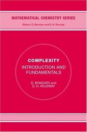 Complexity in chemistry : introduction and fundamentals