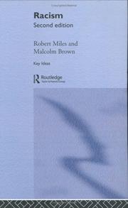 Cover of: Racism. by Miles, Robert