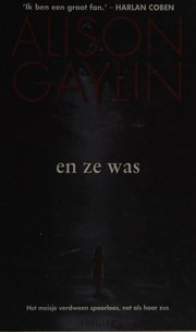Cover of: En ze was