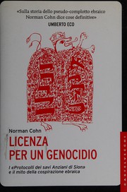 Licenza per un genocidio by Norman Rufus Colin Cohn