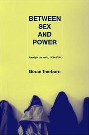 Between sex and power : family in the world, 1900-2000