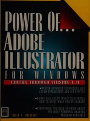 Cover of: Power of-- Adobe illustrator 4.0 for Windows
