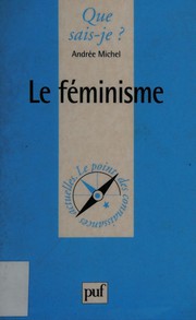 Cover of: Le féminisme