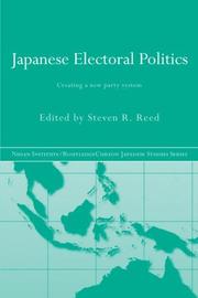 Japanese electoral politics : creating a new party system