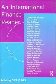 An international finance reader